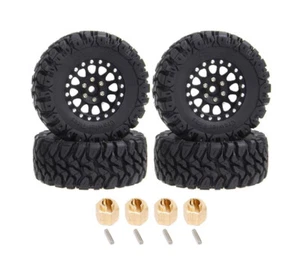 Alloy 1.2 Beadlock Wheels, Tires & Adapters (4) for Traxxas 1/18 TRX-4M - Picture 1 of 1