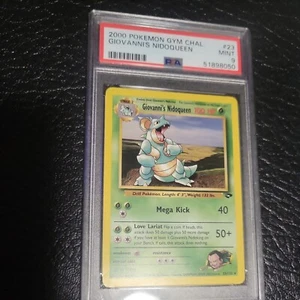 PSA 9 MINT GIOVANNI'S NIDOQUEEN GYM CHALLENGE - Picture 1 of 2