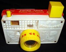 Fisher Price Vintage Picture Story Camera Toy #784 1967 Works!