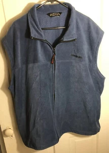Winchester Vest Men's XL Blue Fleece - Picture 1 of 11