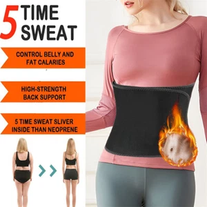 Entrenador de cintura alta elástica para mujeres/hombres - Absorción de sudor, abdominoplastia - Imagen 1 de 12