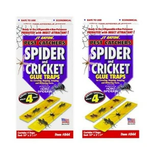 JT Eaton 844 Spider and Cricket Glue Trap, 8 pcs - Picture 1 of 1