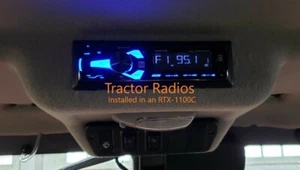 Plug & Play Kubota Tractor Radio AM FM Bluetooth RTV 1100 RTX 1100C B2650 LX2610 - Picture 1 of 6