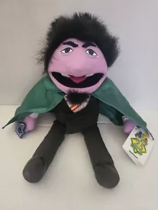 Muñeco de peluche vintage 25 aniversario Plaza Sésamo THE COUNT. RARO! Nuevo con etiquetas - Imagen 1 de 5
