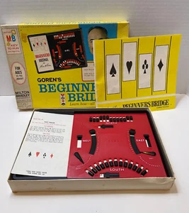 Vintage 1967 GOREN'S Bridge for Two Card Game by MB #4754 - Picture 1 of 5