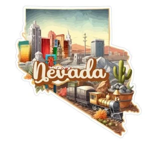 Nevada Sticker Stickers A258 - Picture 1 of 1