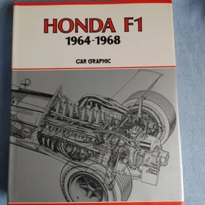 HONDA F1 1964-1968 CAR GRAPHIC 1984 Motor Sports Car Graphic Book Japan #43 - Picture 1 of 6