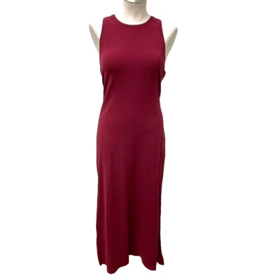 Lululemon Get Going Dress Ruby Wine Red Womens 6 8 Comfort Athleisure  - Image 1 of 4