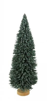 Dolls House 8" Spruce Evergreen Tree Miniature Christmas Garden Scene Accessory - Image 1 of 4