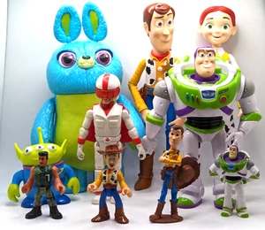 Toy Story Action Figure and PVC Toy Lot Woody Buzz Lightyear Jessie Duke Caboom - Picture 1 of 3