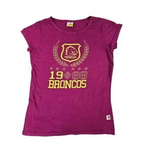 Women's Brisbane Broncos NRL T-Shirt Size S/M 2004 Vintage - Bild 1 von 7
