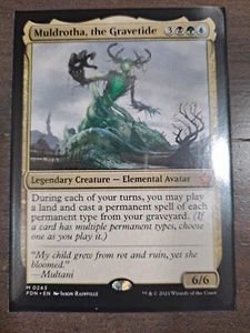 MAGIC: THE GATHERING Muldrotha, the Gravetide NM Foundations UNPLAYED PACK FRESH - Picture 1 of 4