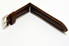 Bracelet Montre M-WATCH Par Mondaine Ltd de Cuir Braun 22mm Neuf FE18322.70Q