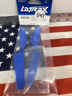 Traxxas LaTrax 6629 Rotor Blade Set Blue Alias {2pc} NewInPack USA Shipped - Image 1 of 4