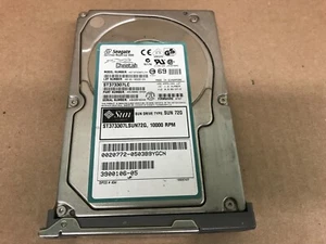 Sun ST373307LC SUN72G 10K 72gb Disk Drive 3900106-05 5403966-01 FW: 0707 - Picture 1 of 3
