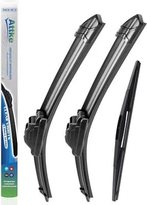 3 Wiper Blades 28"+14" Front & 14" Rear for 2002-2020 OE Quality (3 Pack) - Picture 1 of 6