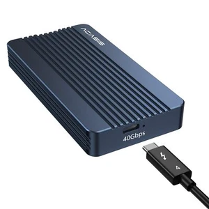 40Gbps Boîtier et Adaptateur Disque Dur ExterneAluminium M.2 NVMe SSD USB-C S... - Photo 1/9
