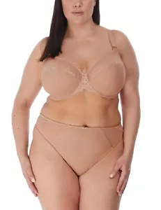 Elomi Charley Stretch Plunge Bh Und Hoch Unterhose Satz 4382/4386 UK 34GG/L - Bild 1 von 6