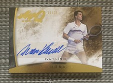 2015 Leaf Q Ivan Lendl Auto Gold 19/25 SP #A-IL1 Autograph Tennis