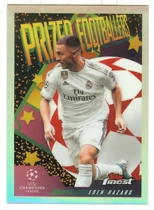 2019-20 Topps Finest UEFA Champions League EDEN HAZARD Prized Footballers - Picture 1 of 1