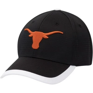 Texas Longhorns Men's Black Dunlap Adjustable Cap - New With Tags! - Picture 1 of 1