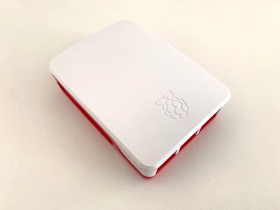 Original Gehäuse für Raspberry Pi 4, rot/weiß - Bild 1 von 4