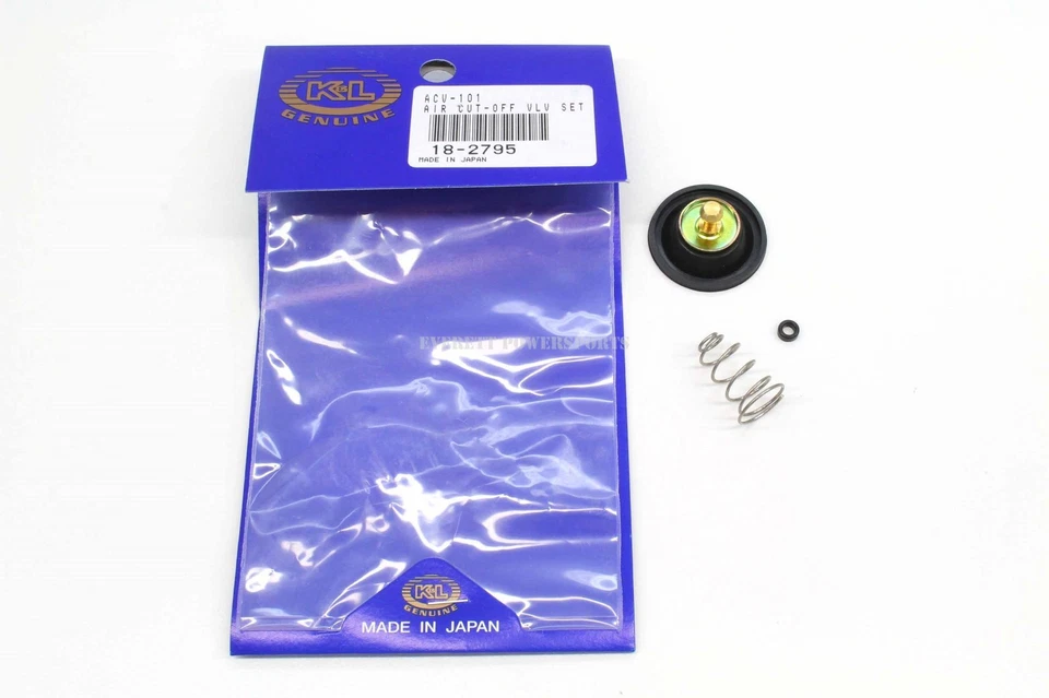 Kit de diafragma de válvula de corte de aire de carburador muchos años 80 Honda Carb (ver notas) #Z196 Foto 1 de 4