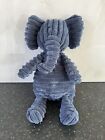 Jellycat Small Cordy Roy Navy Blue Cord Elephant Soft Toy Plush 9”