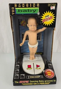 VINTAGE RARE 1998 THE DANCING BABY. 9.5” OOGA- CHAKA ALLY MCBEAL - Picture 1 of 8