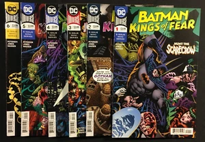 BATMAN KINGS OF FEAR 1 2 3 4 5 6 COMPLETE SET Joker Kelley Jones DC Poison Ivy - Picture 1 of 13