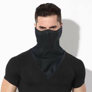 Winter Skimaske Sturmhaube Winddicht Halbgesichtsmaske mit Ohrenwärmer für Herren Damen - Bild 1 von 7