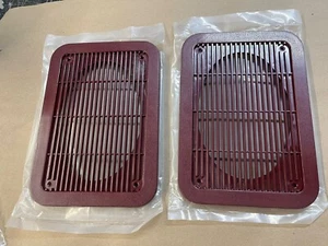 1980-1991 Ford Bronco rear Speaker Grills Red/maroon 80-91 - Bild 1 von 2