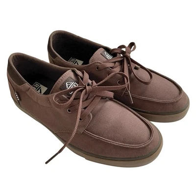 Zapatos de barco con cordones para hombre Reef marrón cubierta talla 9 Foto 1 de 4