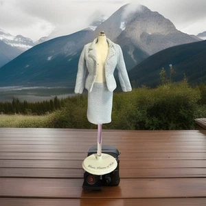 Dress With With Stand For Franklin Mint Princess Diana Vinyl 16” Doll - Bild 1 von 8