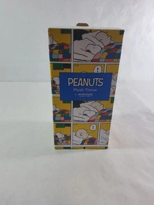 Peanuts Snoopy-Themed Throw Blanket 50 X60 Brand New In Package - Picture 1 of 4
