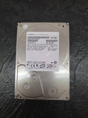 HITACHI HDT7210SLA360 0A38016 Hard Drive SATA 3.5" imac 24”2009 - Image 1 of 4
