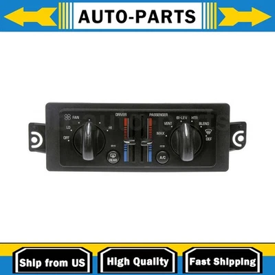 For 2005 Buick LaCrosse 3.6L Dorman OE Solutions HVAC Control Module Front 1x - Image 1 of 4