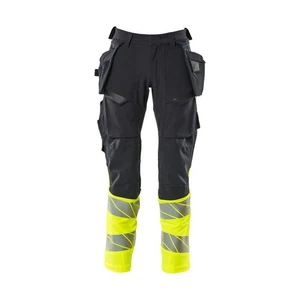 Mascot Hi-Vis Trousers Stretch/ Holster Pockets 1913- Mens 40.5-REG - Picture 1 of 3