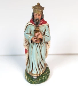 Fontanini Papier Mache 7” Scale Wiseman/King For Nativity Scene Italy Vtg 1950's - Picture 1 of 14