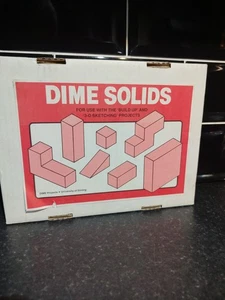 DIME SOLIDS 1968 S A G E Kit - LaPine Scientific Company USA GEOMETRIE + Handbuch - Bild 1 von 3