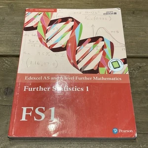 Pearson Edexcel AS & A level Further Mathematics Further Statistics 1 FS1 Textbo - Picture 1 of 9