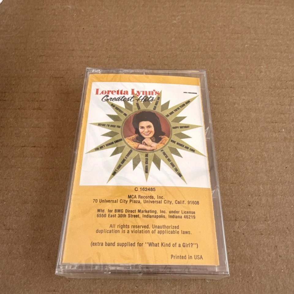 LORETTA LYNN GREATEST HITS CASSETTE TAPE - Image 1 of 4