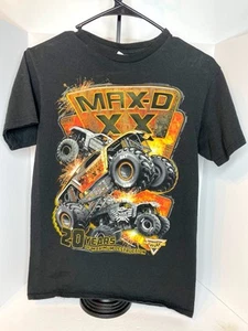 Delta Monster Jam Max-D Maximum Destruction black shirt Youth size S - Picture 1 of 9