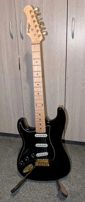 Left Handed Antiquity Stratocaster - Modded! Free UK shipping! - Image 1 of 4