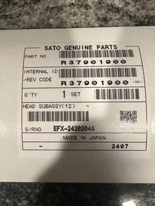 R37901900 NEW Printhead for Sato CL4NX PLUS Printer 305dpi KPW-108-12TA04-SKS - Afbeelding 1 van 5