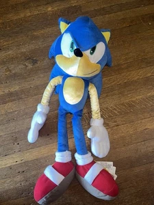 SEGA Sonic il Riccio Grande 24" Peluche Peluche Autentico Originale - Foto 1 di 3