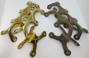 Solid Brass Double Triple Quadruple Legged Trunk chest steamer Edge Clamp knee - Picture 1 of 37