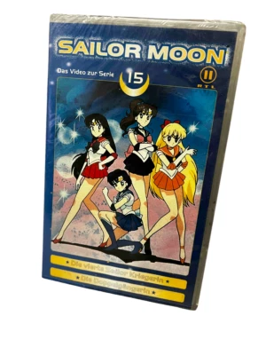 Sailor Moon 15 Die Vierte Sailor Kriegerin, Dia Doppelgängerin VHS NEU OVP Retro - Bild 1 von 4
