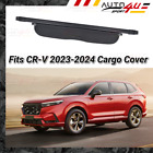 Rear Trunk Retractable Black Cargo Cover Shade Cover Fits Honda CR-V 2023-2024
