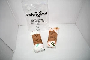 babygoal Muslin Baby Swaddles Blanket 2 Pack, 100% Cotton Soft Breathable Receiv - Picture 1 of 3